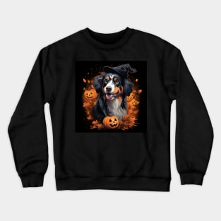 Halloween Australian shepherd Crewneck Sweatshirt